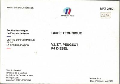 GUIDE TECHNIQUE PEUGEOT P4