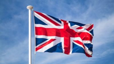 DRAPEAU ANGLAIS IMPRIME 90X150 SYNTHETIQUE
