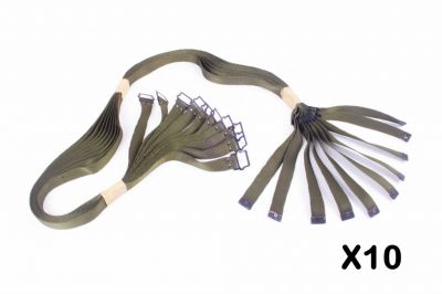 SANGLES FR LONG 1.85M (LOT DE 10)