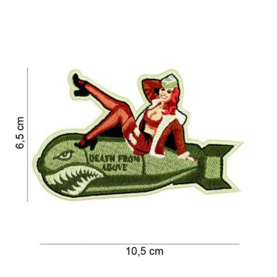PATCH PIN'UP BOMBE