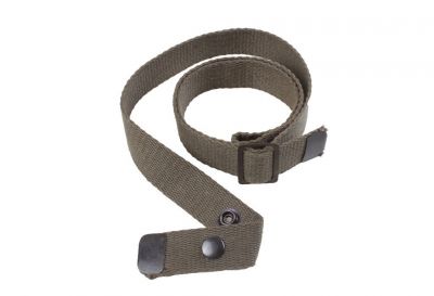 BRETELLE TOILE POUR CARABINE USM1 & GREASE GUN M3 VERTE