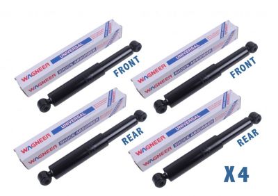 AMORTISSEURS AR+AV WAGNEER USA (X4) + SILENTBLOCS