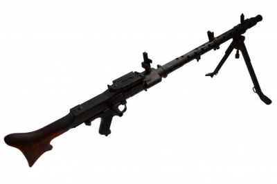 MITRAILLEUSE ALLEMANDE MG 34 + BIPIED