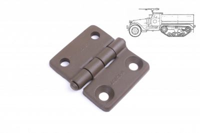 CHARNIERE DE VOLET PARE BRISE / CAPOT HALF TRACK