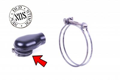 COLLIER FIX DURITE SOUS COUDE D'AIR CARBU 