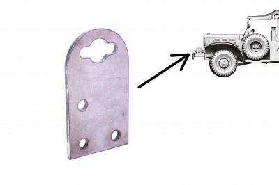 GUIDE MANIVELLE S/ PARE CHOC DODGE TREUIL