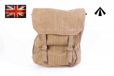 SAC / MUSETTE TOILE ANGLAIS WW2  NOS