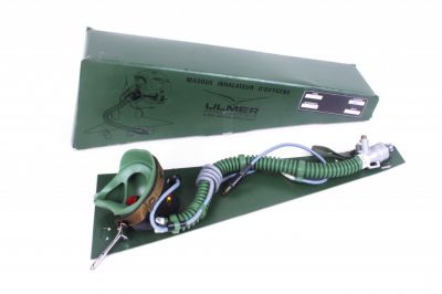 MASQUE INHALATEUR D'OXYGENE PILOTE ULMER 82 NEUF