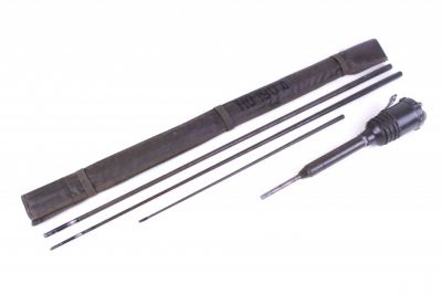 EMBASE ANTENNE BX33 + 3 BRINS FIBRE + HOUSSE