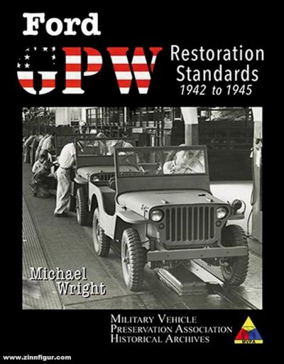 BOOK RESTORATION STANDARD FORD GPW 1942 to 1945