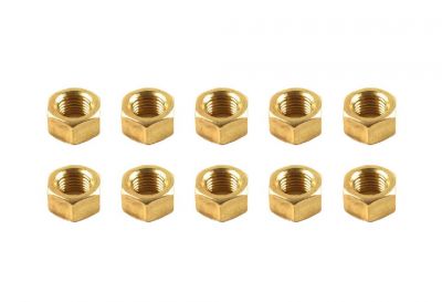 ECROU GOUJON COLLECTEUR 3/8-NF LAITON X10