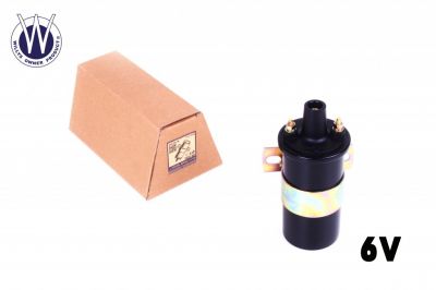 BOBINE D'ALLUMAGE 6 VOLTS + COLLIER