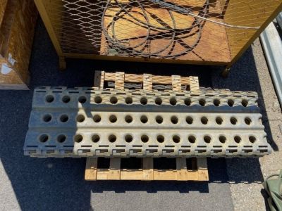 PLAQUE DE DESENSABLEMENT ALUMINIUM 3M OCC QUALITE1 - Coupée en 2