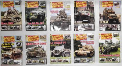 MAGASINES VEHICULES MILITAIRES (LOT DE 10)