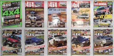 MAGASINES ACTION 4X4 (LOT DE 10)