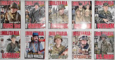 MAGASINES MILITARIA (LOT DE 10)
