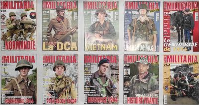 MAGASINES MILITARIA (LOT DE 10)