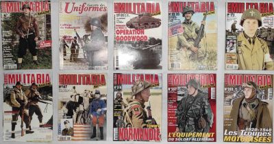 MAGASINES MILITARIA (LOT DE 10)