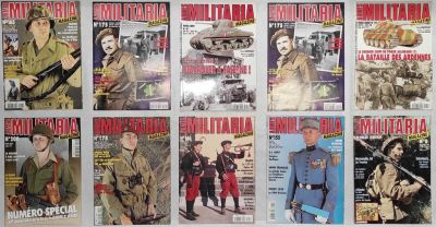 MAGASINES MILITARIA (LOT DE 10)