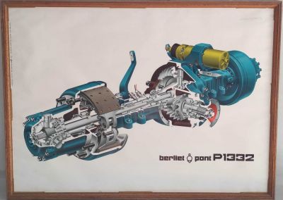 TABLEAU BOIS BERLIET