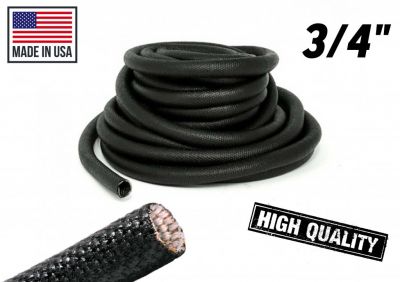 GAINE COTON TRAITEE ASPHALT U.S.A.  "LEZARD"  3/4" 