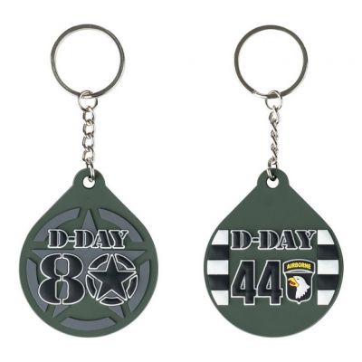 PORTE CLEFS 3D PVC D-DAY 80