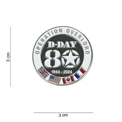 BADGE D-DAY 80 1944-2024