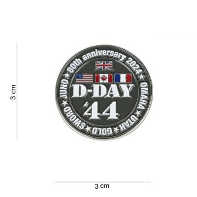BADGE D-DAY FLAGS '44