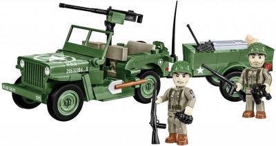 JEEP WILLYS MB + REMORQUE