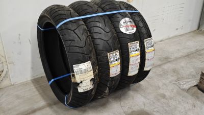 PNEUS MOTO BRIDGESTONE BATTLAX BT020  - Lot de 4 