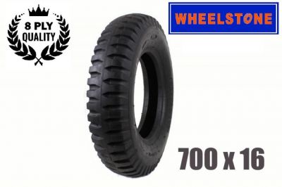 PNEUMATIQUE MILITARY 700 X 16 "WHEELSTONE"  (8PLY)