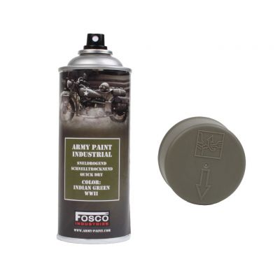 SPRAY KAKI MAT OLIVE DRAB INDIAN 1942 WW2