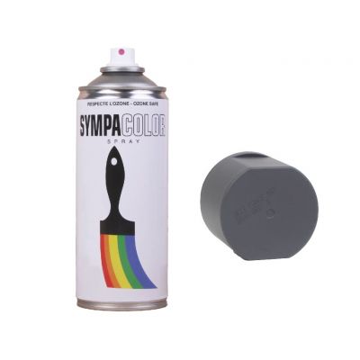 SPRAY GRIS FONCE MAT GRAU/GREY 8