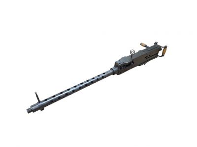REPRO INERTE METAL MITRAILLEUSE US BROWNING CAL.50 "JEEP SAS"