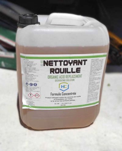 NETTOYANT ROUILLE - 10 L