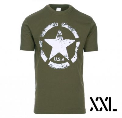 T-SHIRT XL VINTAGE ETOILE US ARMY