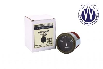 AMPEREMETRE US 50-0-50 AMPERES FORD GPW
