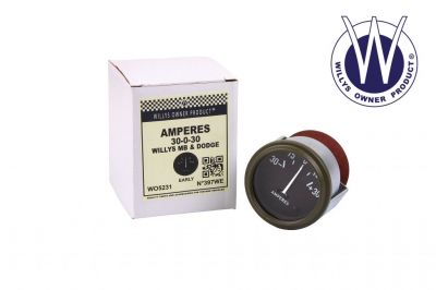 AMPEREMETRE US EARLY 30-0-30 AMPERES