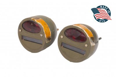 FEUX ARRIERE YANKEE JEEP 6V,12V OU 24V LA PAIRE