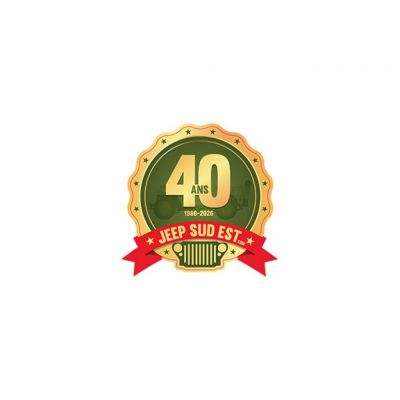 STICKER JeepSudEst 40ans Offert pour votre 1ere commande