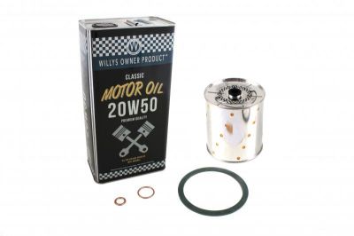 KIT VIDANGE MOTEUR COMPLET JEEP WILLYS 20W50